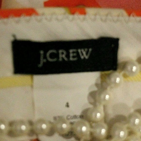 J.CREW Multi-Color Abstract Print Zip Front Skirt - Picture 5 of 5